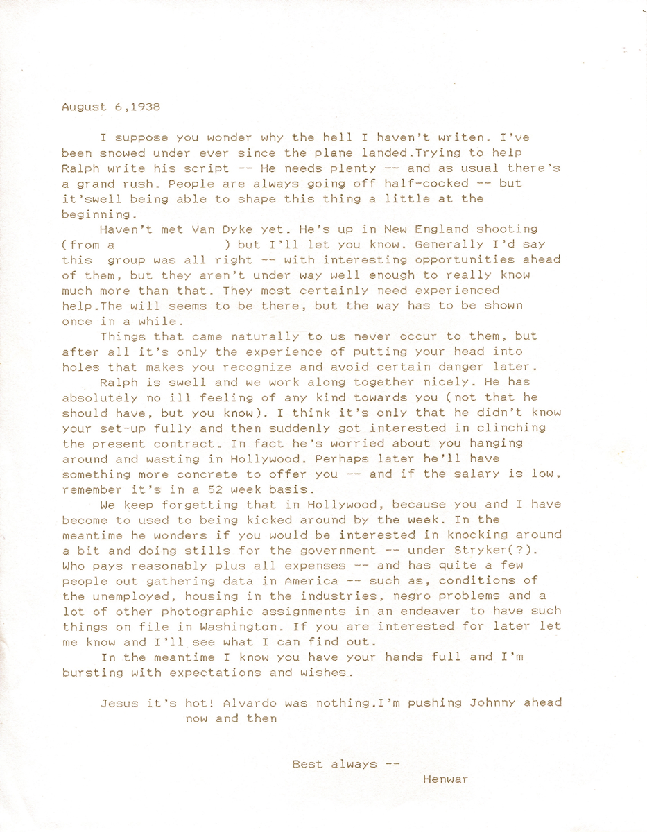 Featured image for “Henwar Rodakiewicz assists Ralph Steiner on “The City””